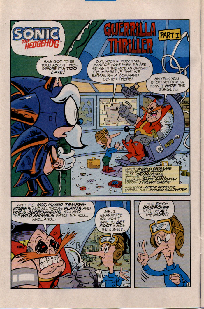 Sonic - Archie Adventure Series April 1997 Page 2